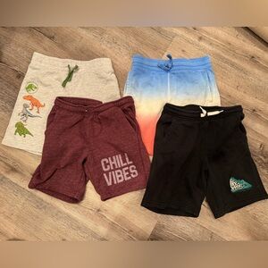 Kids Shorts Lot | Size Small 6/7 | 4 Pairs Casual/Athletic Bundle
